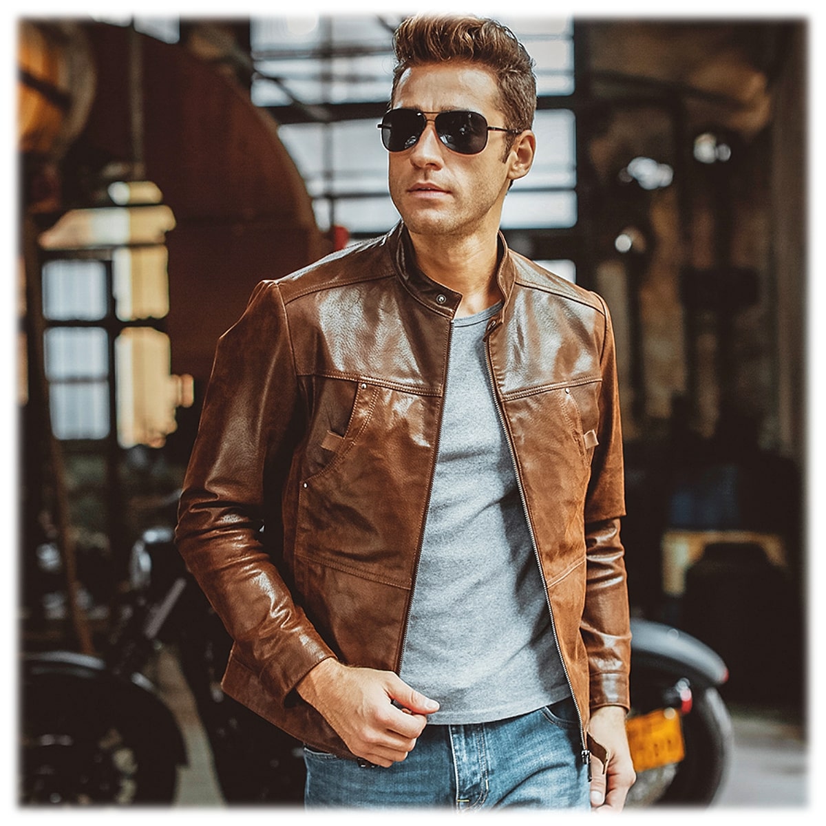 楽天市場】全10サイズ! メンズ 本革 ピッグスキンレザー クラシック