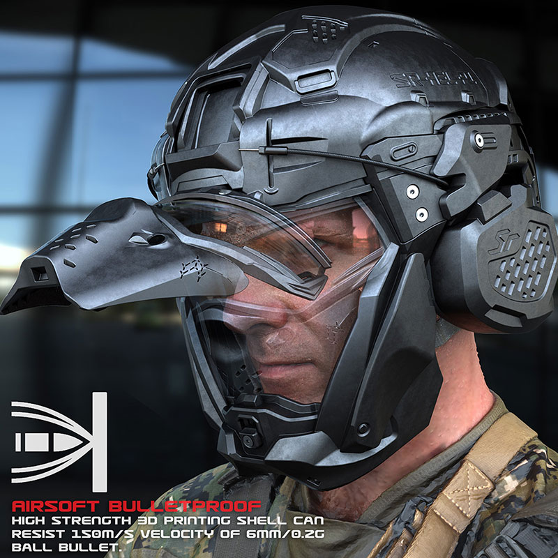 楽天市場】SRU タクティカルヘルメットセット (FAST BJヘルメット付属