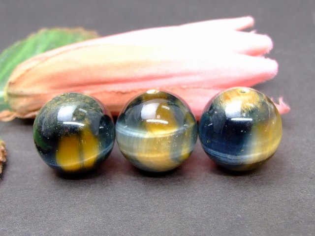 楽天市場】g3-2120K 青金虎目石 タイガーアイ 18mm AA 1粒売り 送料