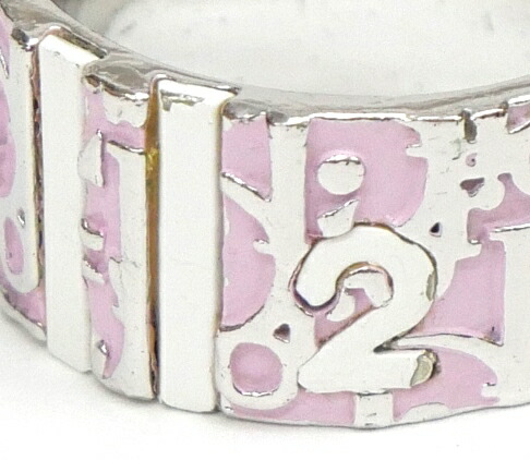 楽天市場】Christian Dior 指輪 トロッター リング No.2 ＃14.5 ピンク