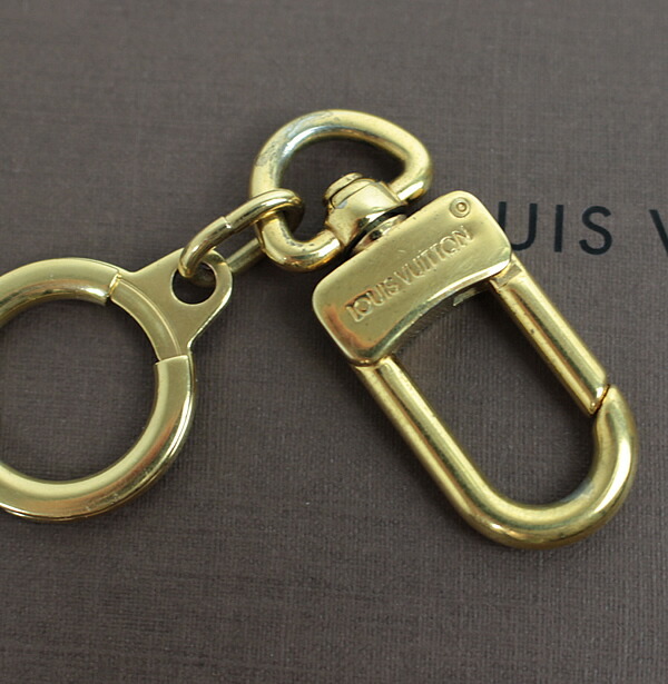 楽天市場】ルイヴィトン キーホルダー キーリング アノクレ ゴールド
