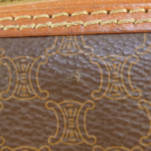 楽天市場】【CELINE セリーヌ】美品 ポーチ マカダム柄 ロゴ コスメ