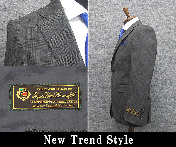 楽天市場】春夏物 濃グレー系/グレンチェック調 [ロロピアーナ