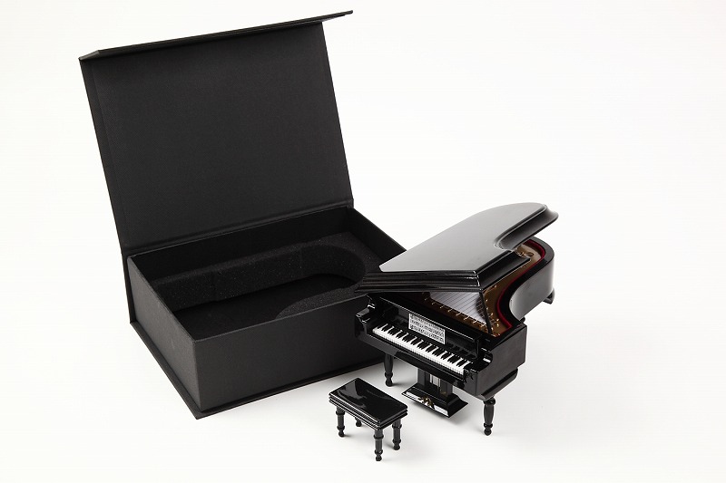 楽天市場】ミニチュア楽器 グランドピアノ 18cm 黒 : サンライズ