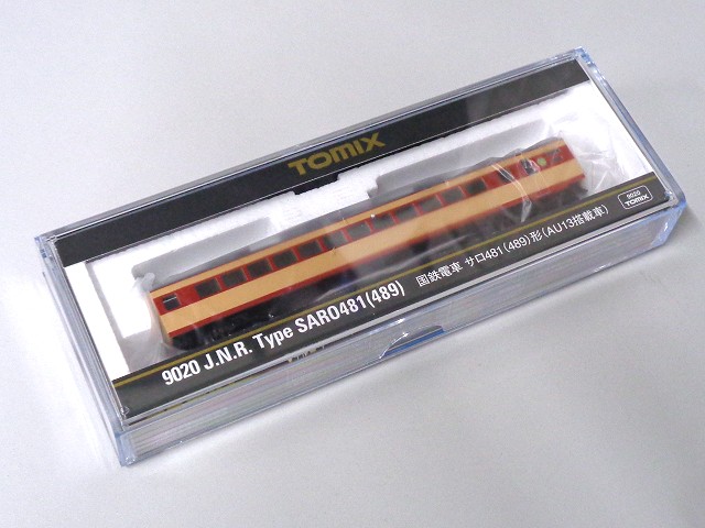 楽天市場】TOMIX Nゲージ 国鉄電車 サロ481 (489) 形 AU13搭載車 #9020