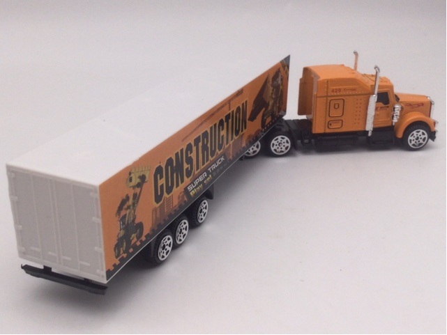 楽天市場】オレンジ 1/87 アメリカントラック&コンテナトレーラー 建設