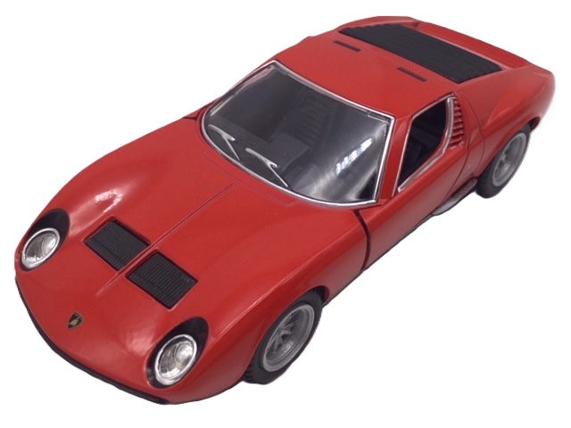 楽天市場】ミニカー 1/34 ランボルギーニ ミウラ P400 SV スーパーカー