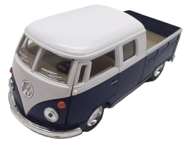 楽天市場】ミニカー 1/34 1963 ワーゲンタイプ2 ダブルキャブ