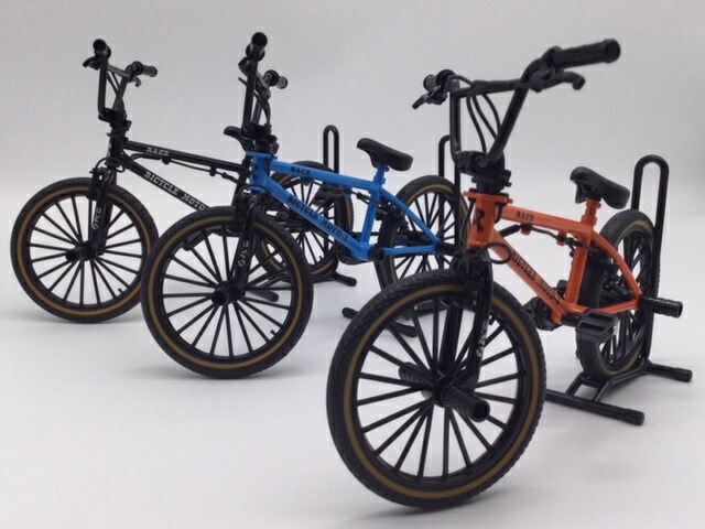 楽天市場】1/8スケール 金属製 BMX 自転車 ミニチュア 模型