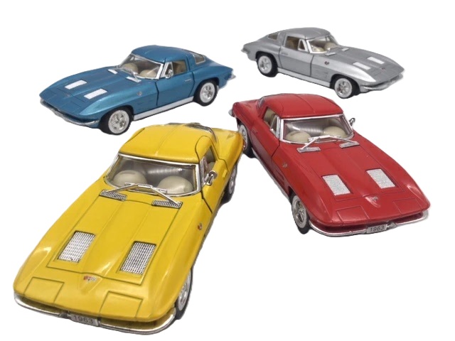 楽天市場】ミニカー 1/36 1963 シボレー コルベット スティングレイ
