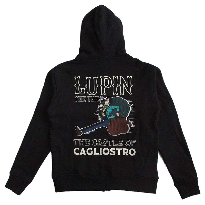 楽天市場】ルパン三世 カリオストロの城 裏毛ZIPパーカー スウェット