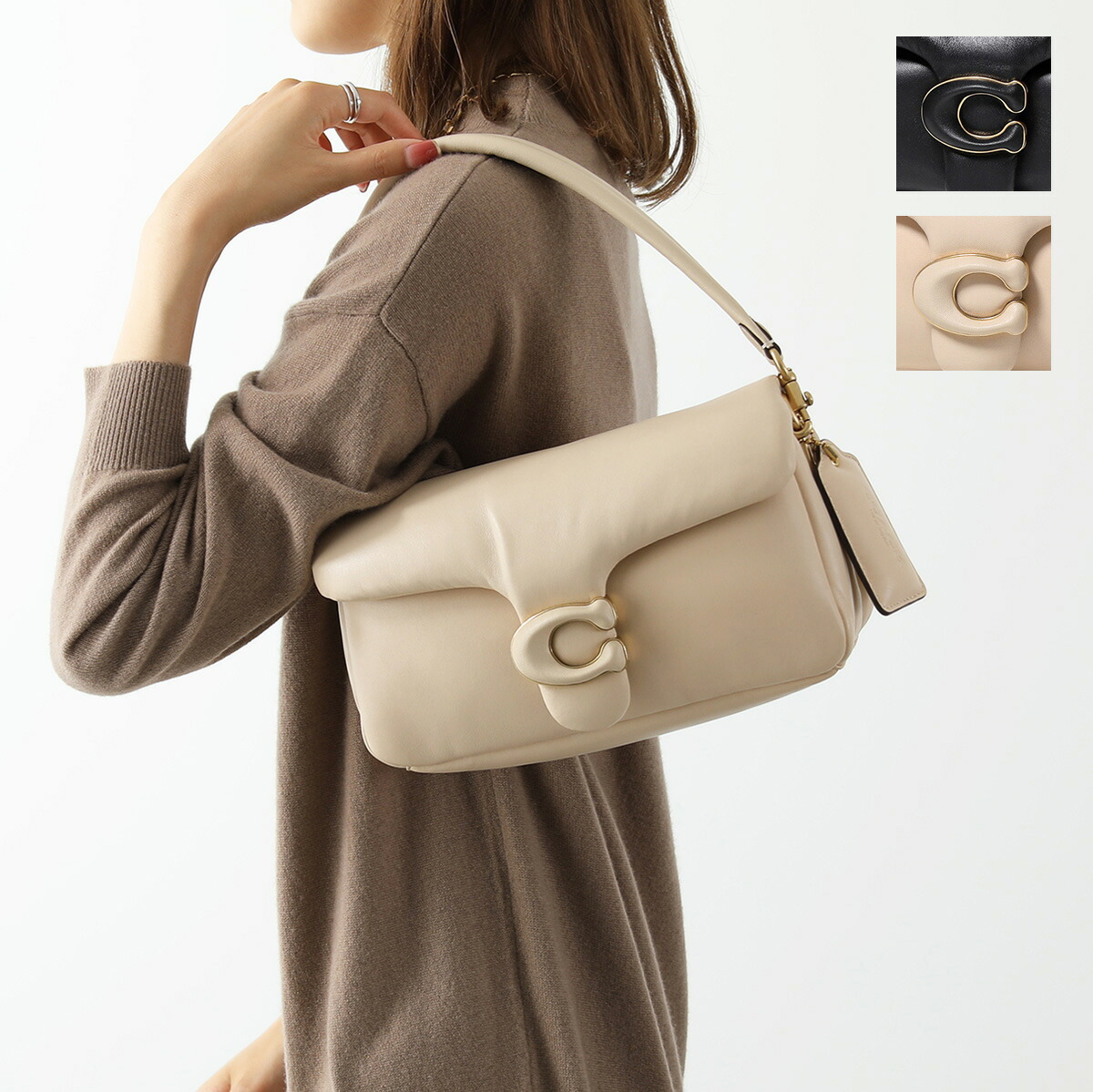 楽天市場】COACH コーチ ショルダーバッグ ピロー タビー C0772