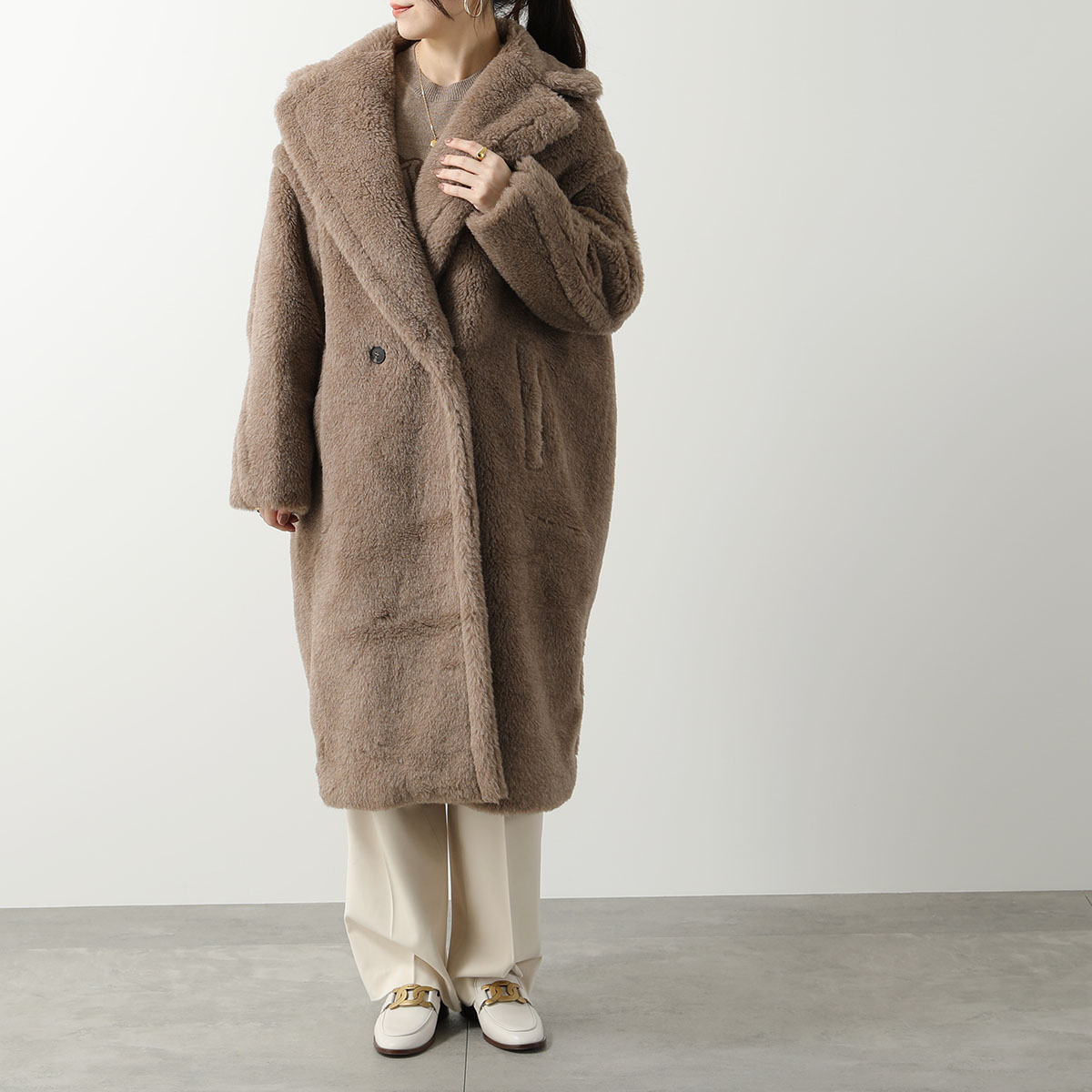 楽天市場】MAX MARA マックスマーラ テディベア オーバーサイズ コート