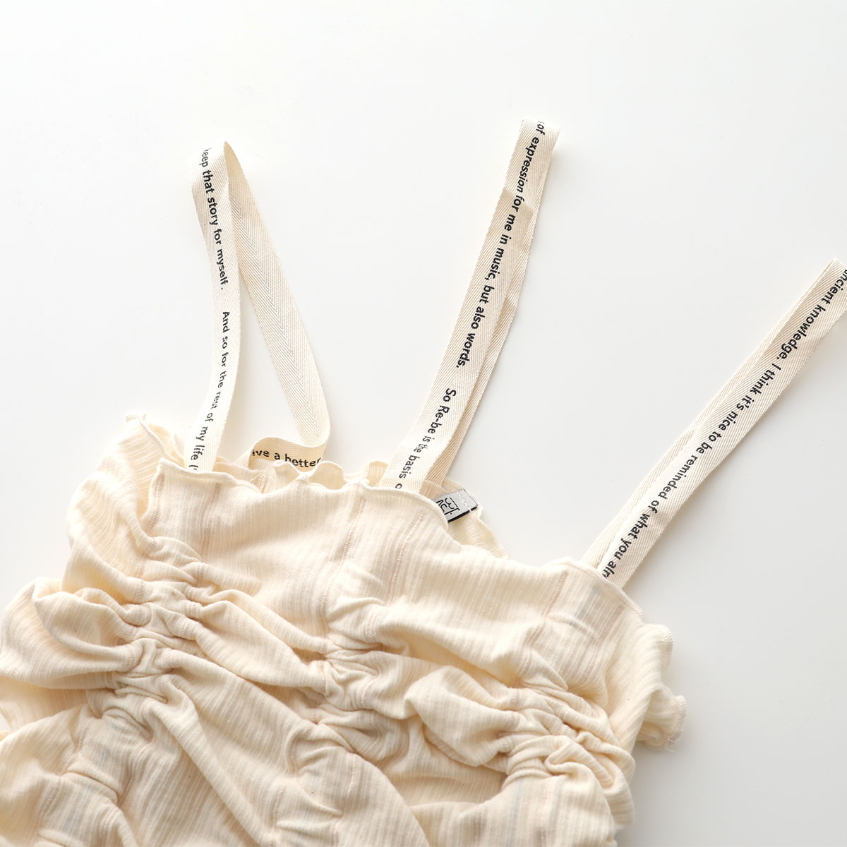 楽天市場】BASERANGE ベースレンジ キャミソール HEWN STRAP TOP TOHS