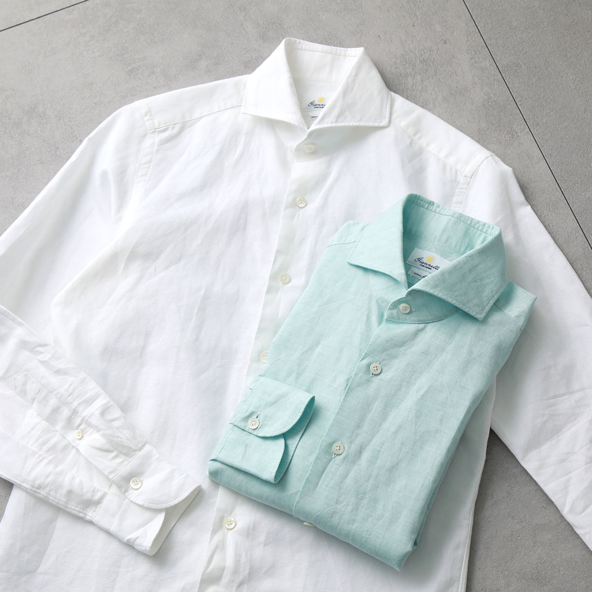 楽天市場】GIANNETTO ジャンネット シャツ VINCI FIT ヴィンチフィット