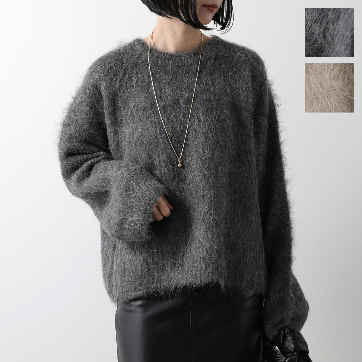 楽天市場】Toteme トーテム セーター Boxy alpaca knit WRT873 YA0106