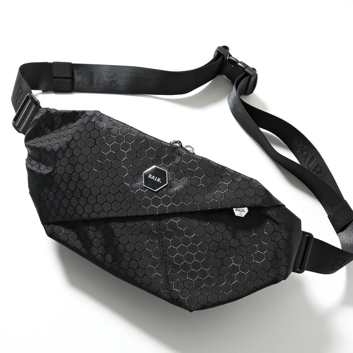楽天市場】BALR. ボーラー ボディバッグ HEXLINE BADGE WAIST PACK