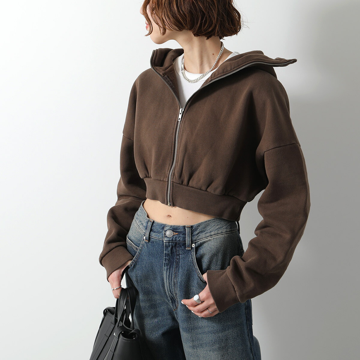 楽天市場】ENTIRE STUDIOS エンタイアスタジオ パーカー CROPPED FULL