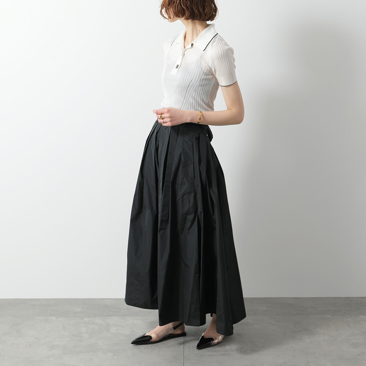 楽天市場】S MAX MARA エス マックスマーラ ロングスカート GEA ジェア