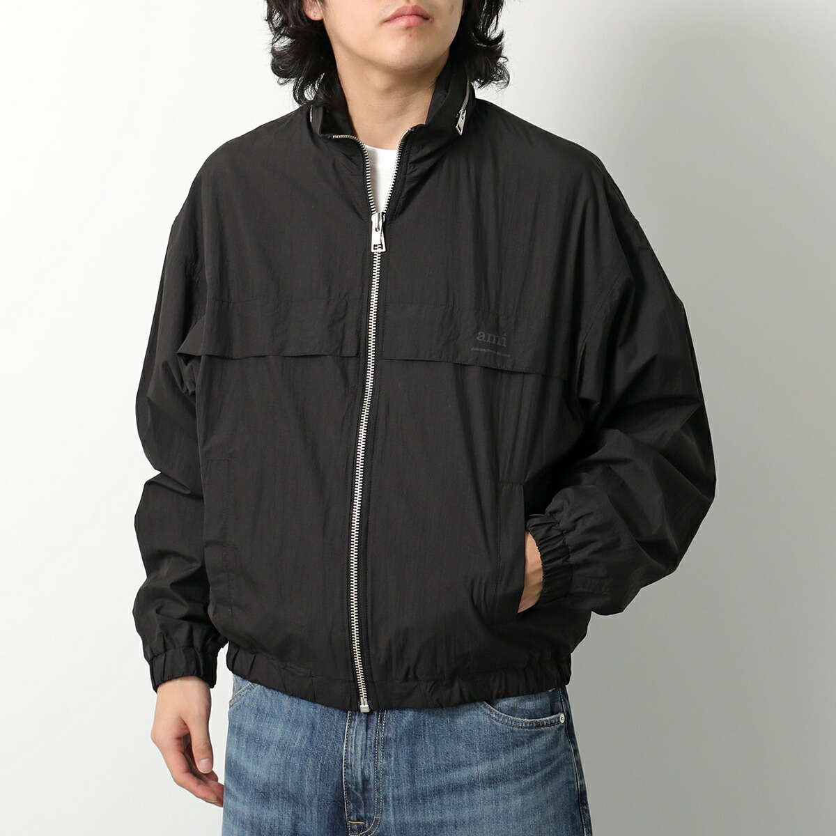 楽天市場】ami paris アミパリス ブルゾン UJK058.PA0009 メンズ