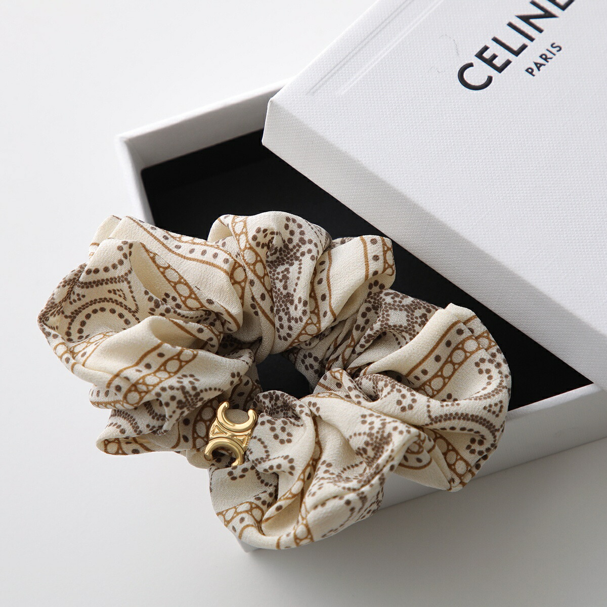 楽天市場】CELINE セリーヌ シュシュ 461ES2SIB.35OH レディース