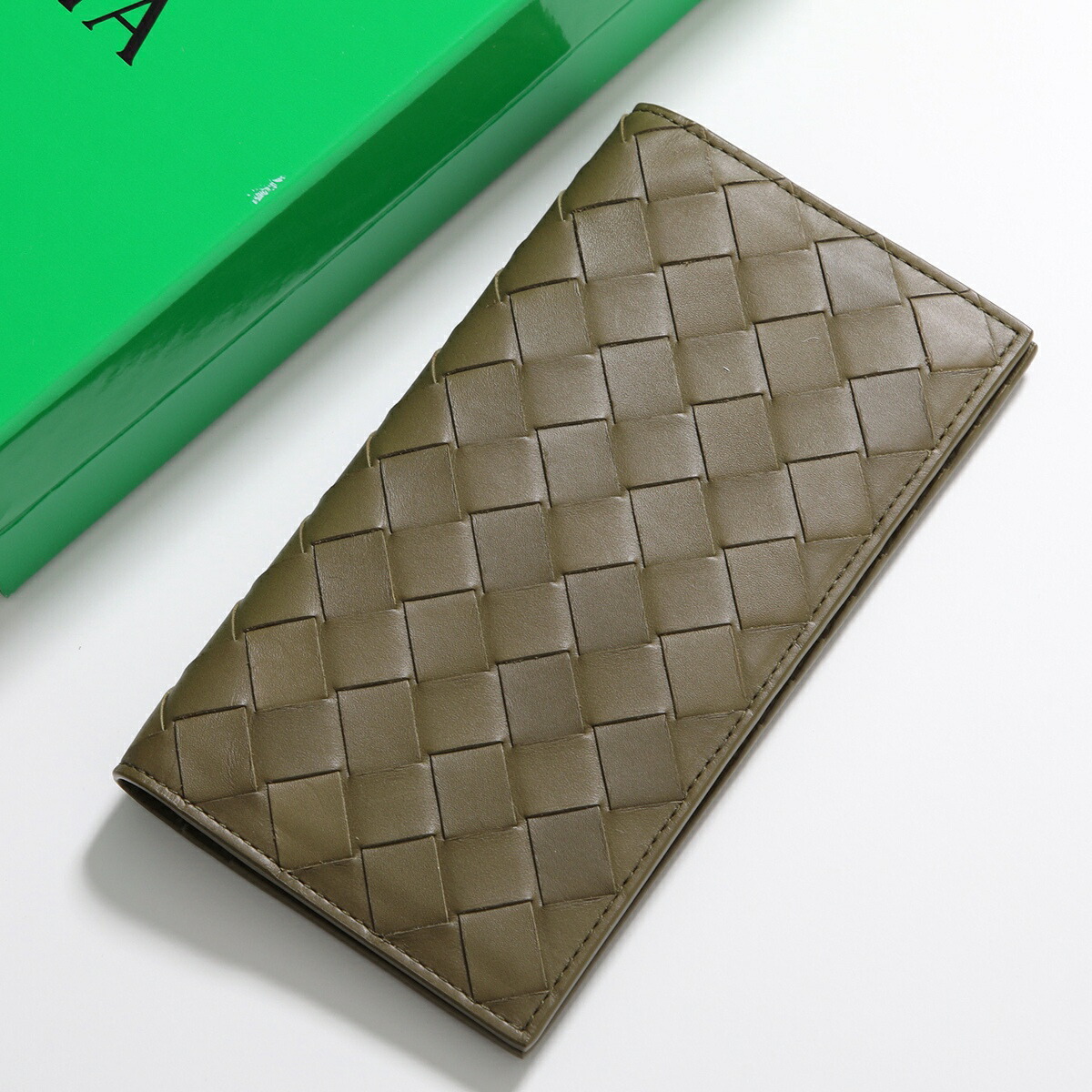 楽天市場】BOTTEGA VENETA ボッテガヴェネタ 二つ折り長財布 749434