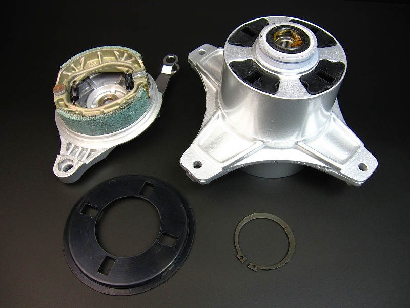 楽天市場】ミニモト ダックス純正タイプリアハブAssy : ミニモト