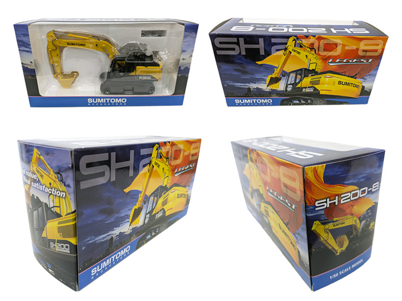 楽天市場】住友建機 ミニチュア 油圧ショベル ＜SH200-8＞ 1/50SCALE