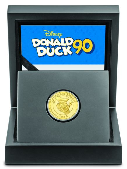 楽天市場】即納・追跡可 2024 1/4オンス ニウエ ドナルドダック 90周年