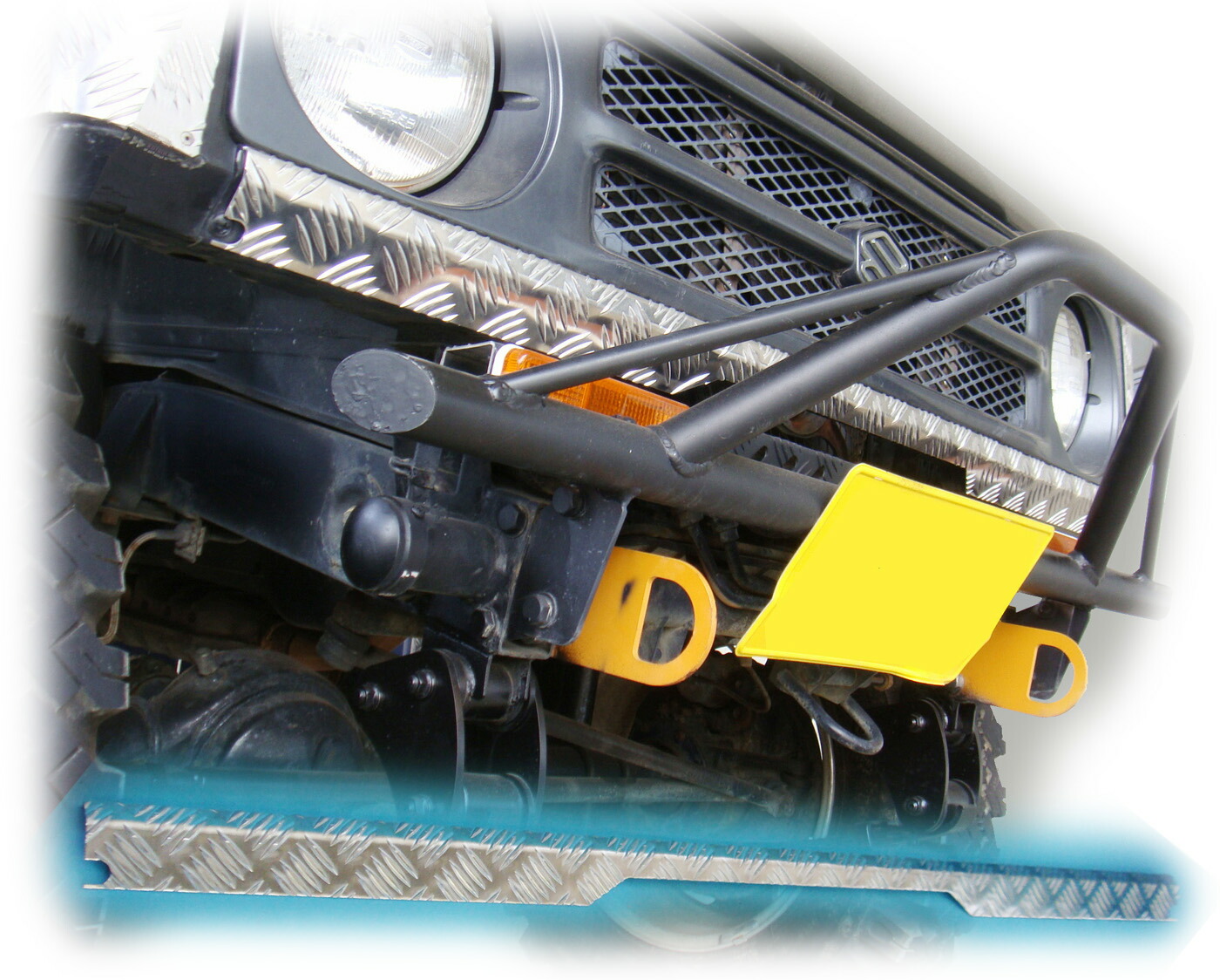 楽天市場】ジムニー用フロントグリルアンダーガード ジムニー カスタム