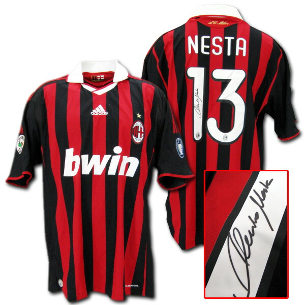 楽天市場】09/10 ACミラン オフィシャル ホーム（赤黒