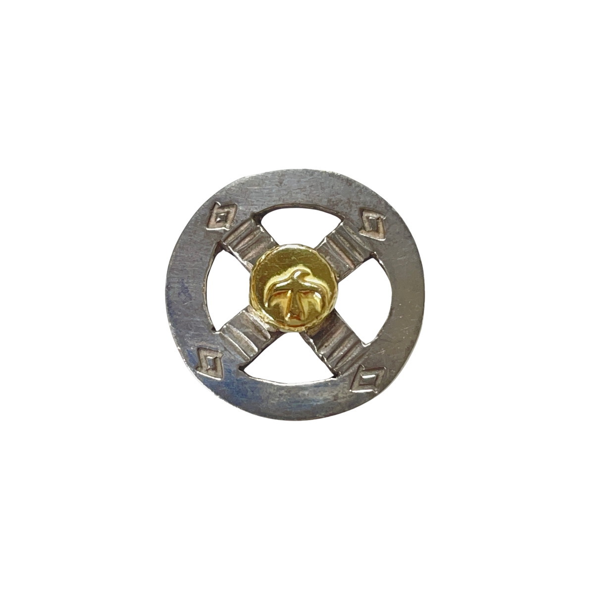 楽天市場】goro's ゴローズ 金メタル付きメディスンホイール K18付SV