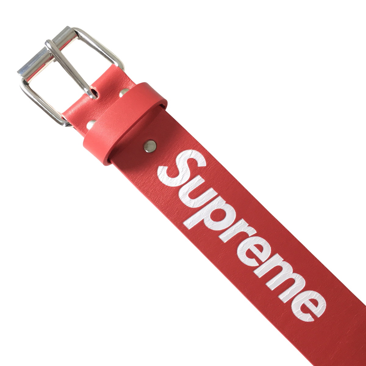 楽天市場】未使用品 Supreme Repeat Leather Belt #A レザーベルト