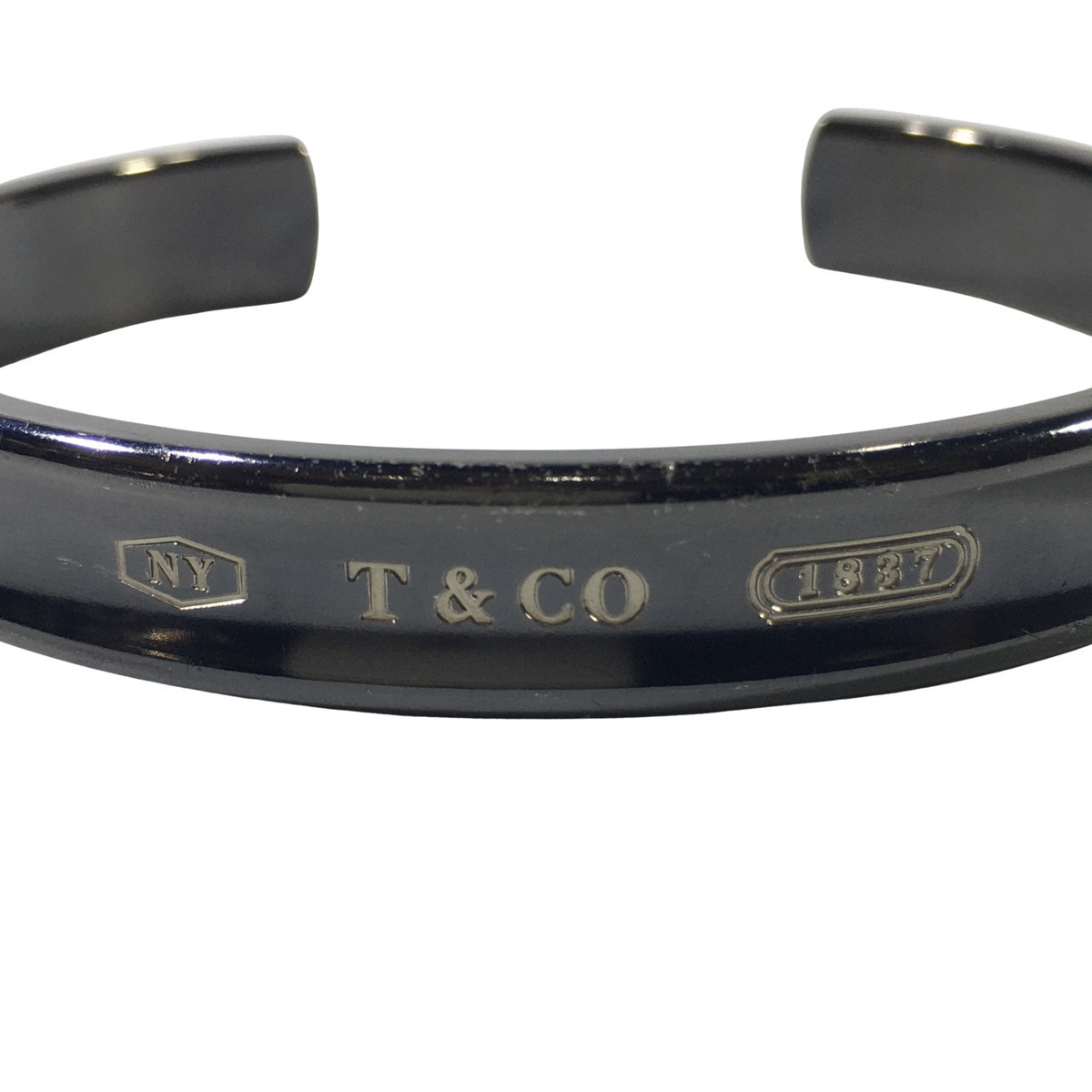 楽天市場】TIFFANY &Co. ティファニー 1837 チタン バングル カフ