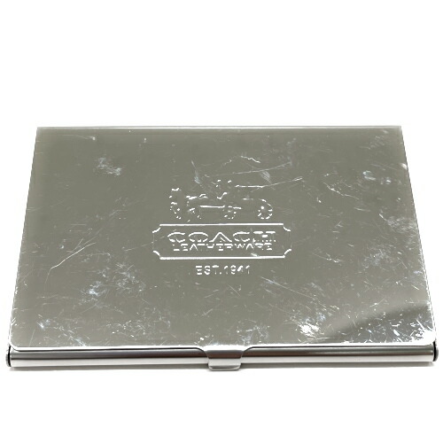 楽天市場】コーチ COACH 名刺入れ メタル カードケース 定期入れ
