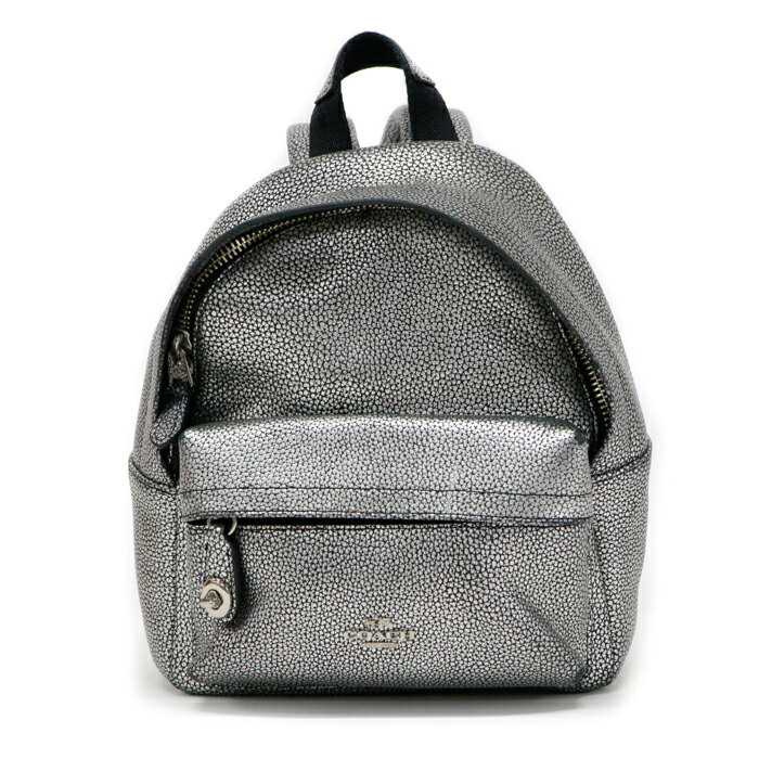 楽天市場】コーチ COACH ミニ リュック レザー メタリック 37590