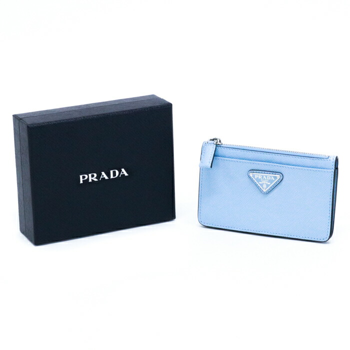 楽天市場】未使用・展示品 プラダ PRADA サフィアーノ トライアングル