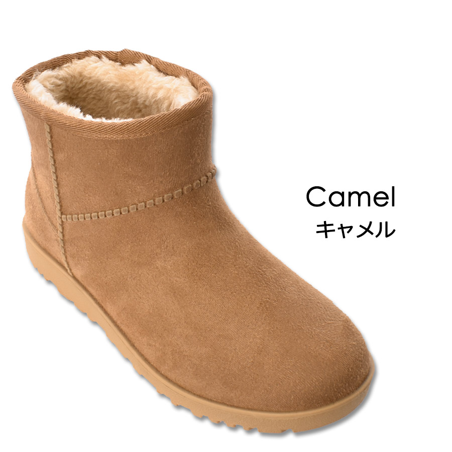 楽天市場】レディース ラバームートンショートブーツ CRI-6122 防水