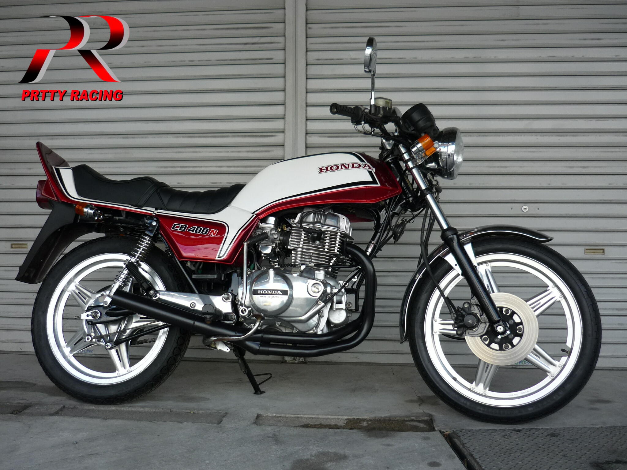 楽天市場】HONDA CB250N CB400N ホーク3 響 二重加工 サイドクロス