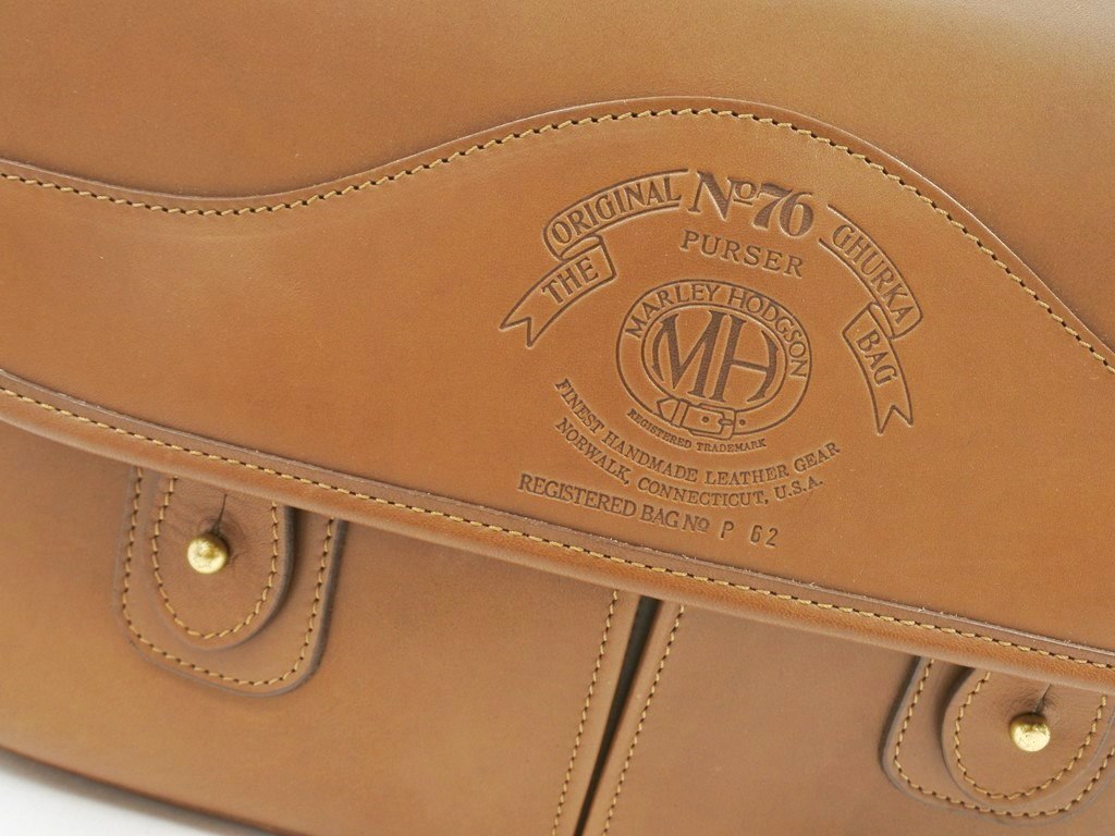 楽天市場】【中古】グルカ GHURKA No.76 PURSER MHロゴ フルレザー
