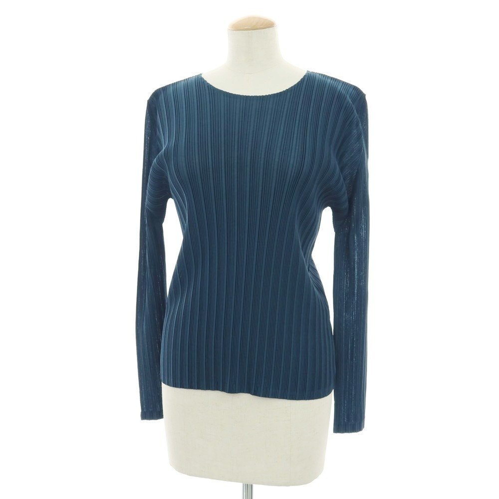 楽天市場】PLEATS PLEASE（カラーネイビー）（トップス｜レディース