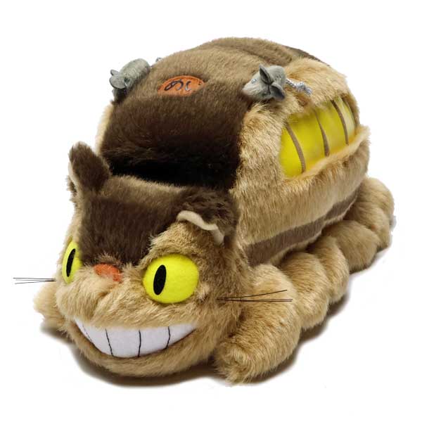 楽天市場】となりのトトロ ネコバス ぬいぐるみ Mサイズ K-8629