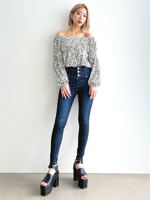 楽天市場】EMODA エモダ スキニー パンツ レディ—ス ストレッチ 黒