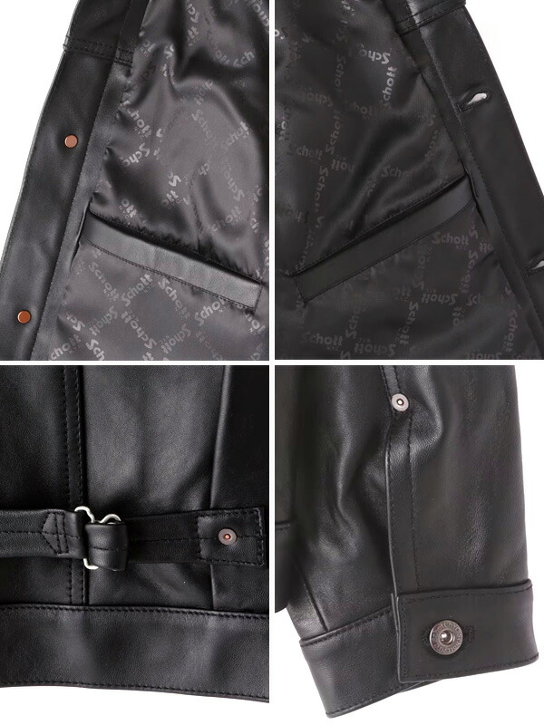 楽天市場】Schott ショット レザー ジャケット メンズ レディース