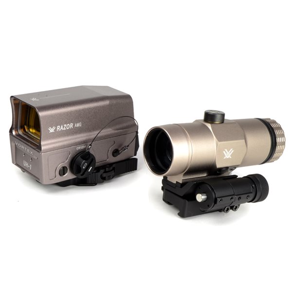 楽天市場】UH-1 タイプ ドットサイト ＆ VMX-3T タイプ マグニファイア