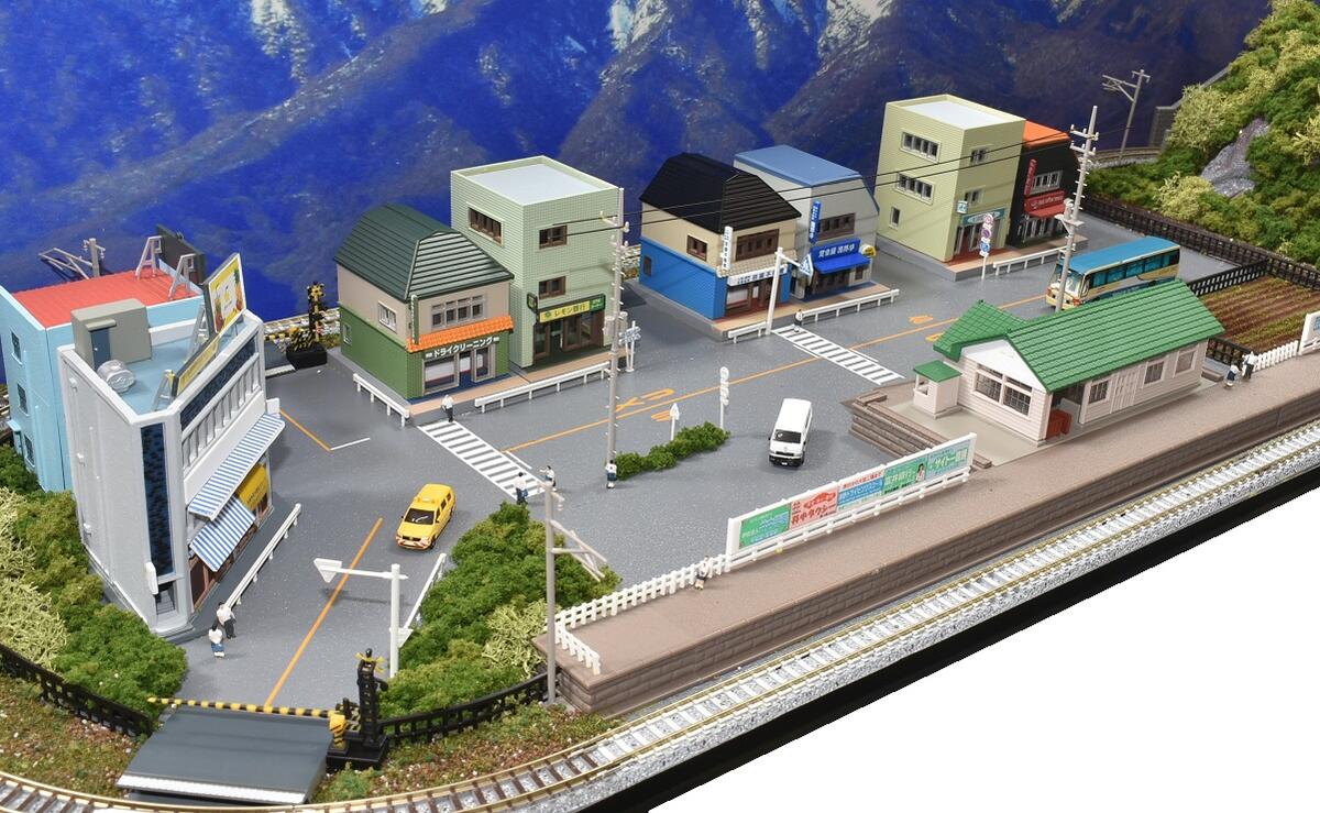 楽天市場】「送料無料」鉄道模型ジオラマレイアウトNゲージ用 単線