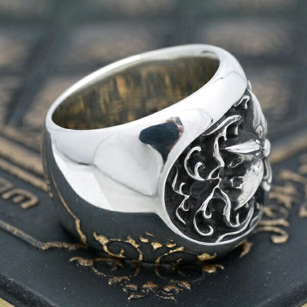 楽天市場】クラシックオーバルスターリング 指輪 シルバー925 メンズ