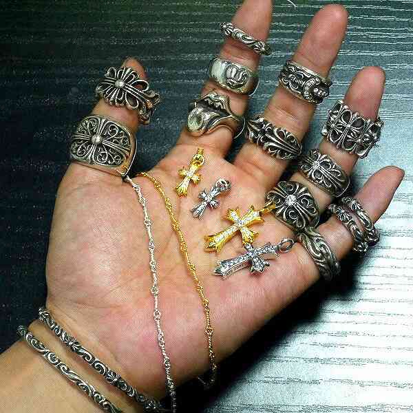 楽天市場】フィリグリー クロス チャーム ペンダント シルバー925 しる