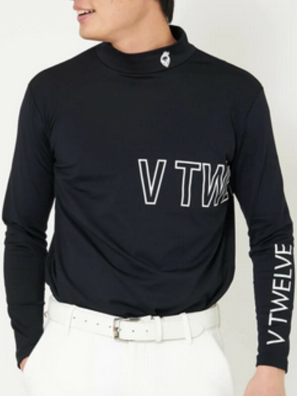 楽天市場】V12 ゴルフ V TWELVE（秋冬モデル！）O/L LOGO L/S MOCK