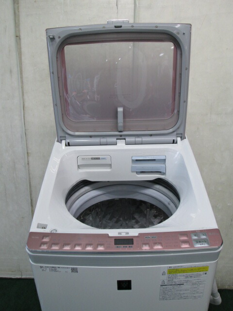 楽天市場】シャープ 8kg 縦型 洗濯乾燥機 ES-PX8C-P(0623BH)7CY-1